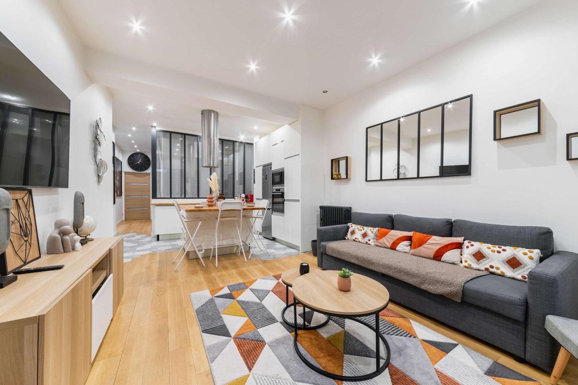 Appartement Lumineux Vaugirard A Paris 15 - 2P - Flat-Guest Exterior photo